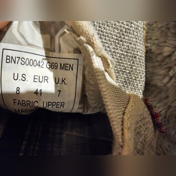 Ben Sherman Shoes Mens 8 Espadrilles Beige Fabric Slip On Comfort BN7S00042 - Picture 3 of 4